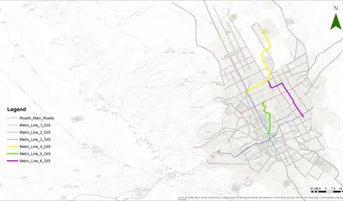 Riyadh Metro –  Package 3 – Traffic Management During Construction