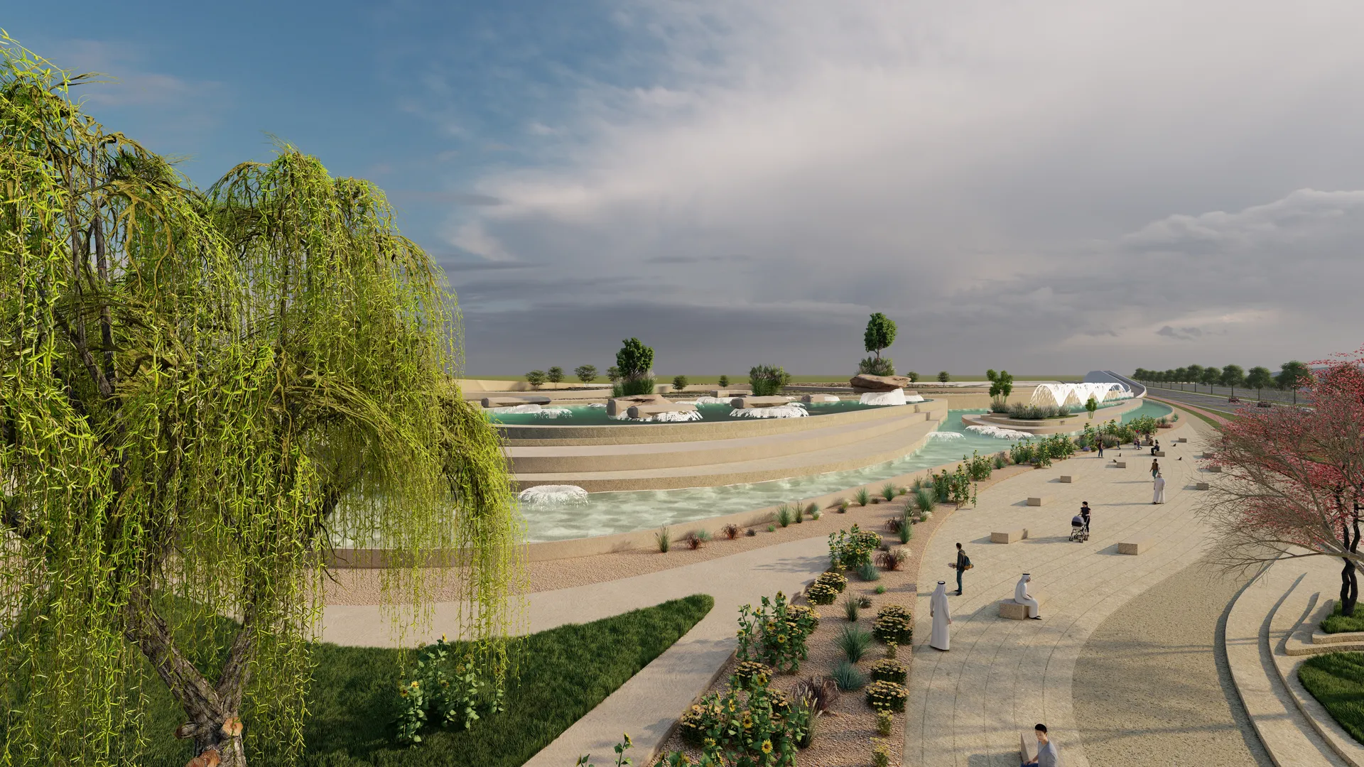 Landscaping and Pedestrian Comfort Design